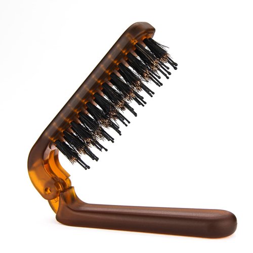 Dolahair Hair Wax Stick - Controls Flyaway for Kids, Women & Girls, Slick Hair Pomade & Gel, Hair Bun Maker Accessories (Slick Back Brush)