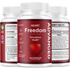 Heart Freedom - Heart Freedom Capsules, Official HeartFreedom Pills All Natural Ingredients - Maximum Strength, Premium Advanced Formula Support Health & Wellness, 60 Capsules for 1 Month