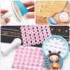 YanHLQJY Letter biscuit stamp set，Letter Numbers Molds Set Alphabet Number Cookie Stamp Press Letter Creative Embosser Mold for Clay Baking Message Letter
