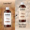 Maple Holistics Hair Conditioner for Damaged Dry Hair - Silk Protein Conditioner with 18 Natural Oils for Frizz Control & Shine - Hydrating Conditioner for Curly Hair (16 Fl Oz)