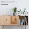 Metal Bike Model, Desktop Mini Finger Bike Figurines Toy Miniature Retro Mini Model Bike Christmas Ornaments Family and Friend 7.68 x 4.72inch
