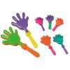 US Toy Company 3539 Jumbo Hand Clappers - Pack of 12