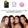 bellapierre Mineral Foundation SPF 15 - Loose Powder Foundation | Vegan & Cruelty Free Natural Makeup | Full Coverage Matte Finish | Hypoallergenic | Oil & Talc Free - 0.32 Oz - Ivory