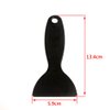 6 Pieces Plastic Spatula Plastic Scraper Tool Car Vinyl Wrap Squeegee Window Film Squeegee Vinyl Film Wrap Cleaning Scraper Air Bubble Remover Sticker Installation Tool, Black