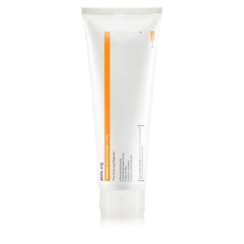 Acne.org Treatment (2.5% Benzoyl Peroxide) 8 oz. - Ultra Micronized, Pharmaceutical Grade Acne Treatment