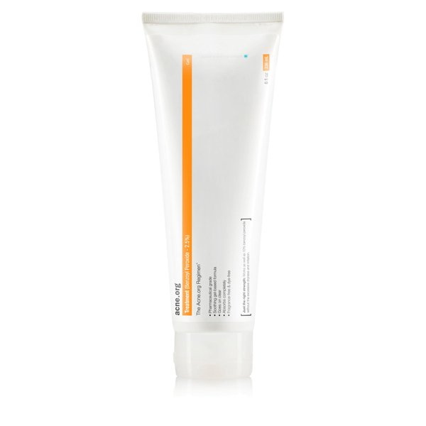 Acne.org Treatment (2.5% Benzoyl Peroxide) 8 oz. - Ultra Micronized, Pharmaceutical Grade Acne Treatment