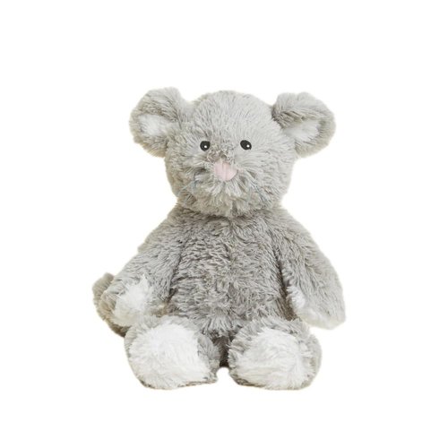 warmies Microwavable & Weighted Stuffed Animals, Mouse - Heated Stuffed Animal Plushie for Warmth & Comfort - Cute Soft Plush Toys for Adults & Children (Boys, Girls, Babies & Toddlers)