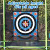 Trampoline Dart Board Game Accessory, Dart Board Game for Kids with 12 Sticky Balls Trampoline Toy Accessory Trampoline Toss Game for 8/10/12/14ft Trampolines Indoor Outdoor Party Game