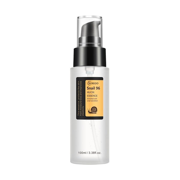Snail Mucin Serum 96%, Snail Secretion Filtrate 96%, Snail Mucin 96%, Power Repairing Essence, Snail Mucin Essence Face Serum, Hydrating Serum for Face, Eye, and Neck (1PCS)