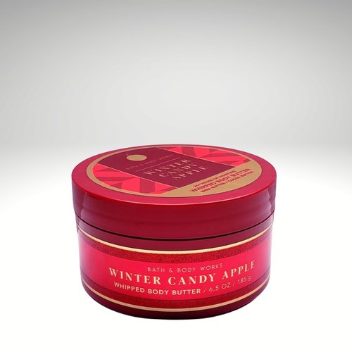 Generic Bath & Body Winter Candy Apple Whipped Body Butter, 6.5 oz. / 185 g (Packaging May Vary)