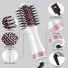 Dual Voltage Hair Dryer Brush,Travel Hair Dryer Brush,Hair Dryer Brush,Blow Dryer Brush,Small Hair Dryer Brush,4 in 1 Hair Dryer and Styler Volumizer,110V-120V/220V-240V