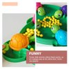 Alipis Board Game Hungry Bins Board Game Table Bean Board Game Pre-School Game Early Educational Toys for 2 to 4 Players