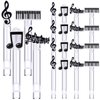 WinnerWhy 24 Pcs Music Note Bubble Wands Mini Bubble Wands Music Bubbles Party Favors Bulk Musical Theme Party Toys Gifts for Birthday Wedding Baby Shower and Anniversaries