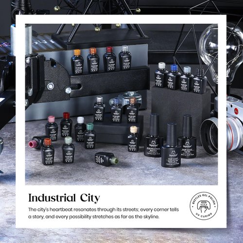 Beetles Gel Nail Polish Set 23 Pcs Nail Polish Nude Pink Black White Gray Red Gold Green Brown Blue Glitter Gel Polish Kit Uv Base Matte Glossy Top Coat Soak off All Season Gel Nail Polish