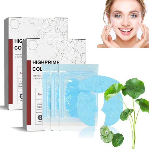 Generic Skynpure - Pure Collagen Films, Skynpure Collagen Mask, Skynpure Highprime Collagen Film For Face, Melting Collagen Film For Face,Collagen Absorbing Films [2psc], Blue