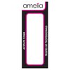Amelia Beauty Cellulose Acetate 6in Rake Detangling Comb, Handmade, Smooth Edges, Eco-Friendly Plant Based Material, Course Teeth - Tortoise Shell Color