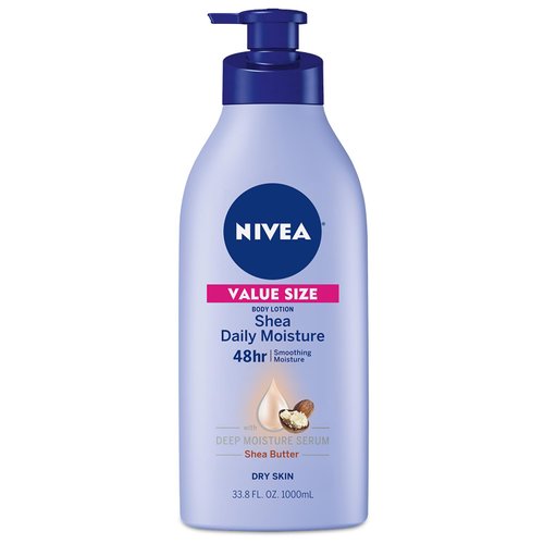 NIVEA Shea Nourish Body Lotion 33.8 Fluid Ounce