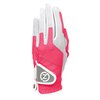 Zero Friction Women's Compression-Fit Synthetic Golf Gloves, Universal Fit, Pink
