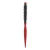 Small Mini Ultra Thin Aluminum Tube Nylon Bristles Styling Brush for Short Hair, Bangs, Beard, Lifting, and Curling (Number 3)