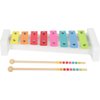 small foot 11117 Wooden Xylophone Sound Colourful Musical Instrument for Children with Sheet Music from 18 Months