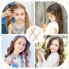 Amabro Mini Bobby Pins, 50PCS 1.37 Inch Small Wavy Hair Pins Metal Hair Clip Hairpins for Women Gilr Kids Buns Long Straight Curly Hair All Hair Types(Gold)