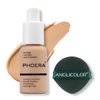 PHOERA Foundation Makeup, Flawless Soft Matte Oil Control Liquid Foundation, Full Coverage Mattle Oil-Control Concealer for Older Women, Great Choice For Gift (#104 Buff Beige)