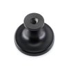 homdiy Cabinet Knobs Black Drawer Knobs Modern Cabinet Door Knobs 5Pack- HDLS9189BK Modern Drawer Dresser Knobs Single Hole Cupboard Knobs Round Knobs for Kitchen Cabinets