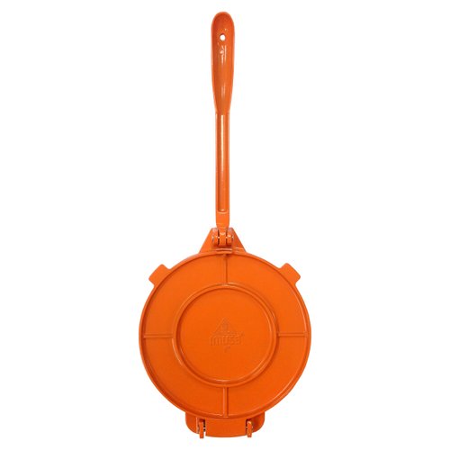 IMUSA USA Aluminum Tortilla Press 8-Inch, Orange