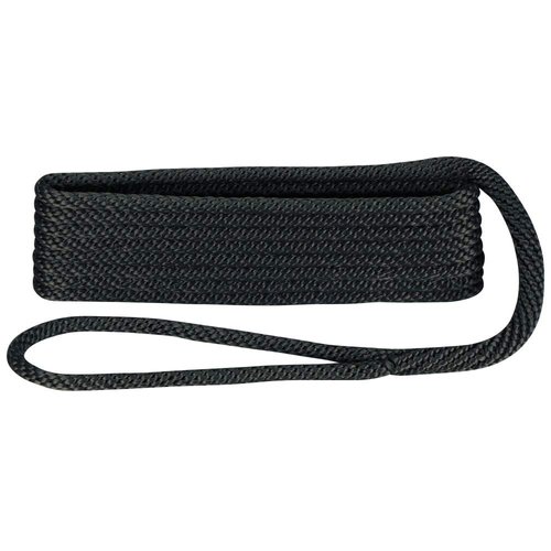 Extreme Max 3006.2015 BoatTector Solid Braid MFP Dock Line - 1/2" x 20', Black