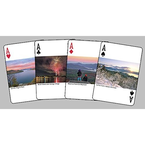 Carl E. Heilman II Lake George Playing Cards