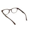 ColorViper Flexible Memory Frame reader Unisex lightweight Reading Glasses 0.74 Oz (OVAL matte burgundy brown WOOD LIKE, 1.50)