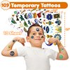 120PCS Eid Al Adha Ramadan Mubarak Temporary Tattoos Happy Ramadan Kareem Sticker for Kids Birthday Decorations Moon Star Tattoos Themed Party Favors and Supplies Cute Kids Boy Gifts Ideal Prizes