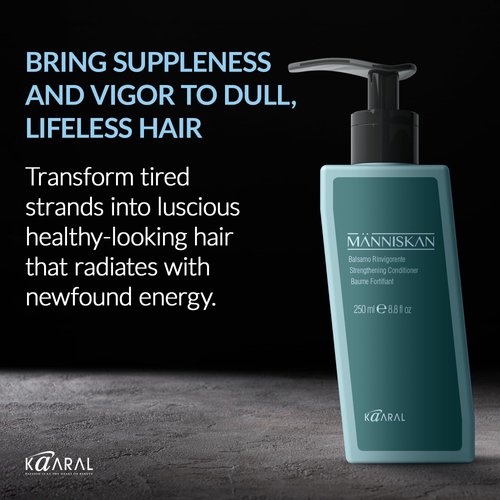 Kaaral Människan Strengthening Hair Conditioner, 250ml - Hydrate and Fortify with Red Sandalwood and Olive Oil