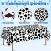 Winrayk 156Pcs Dog Paw Birthday Party Decorations Supplies for Boys Kids Teen, Paw Print Balloon Arch Kit & Backdrop Tablecloth Paw Dog Bone Foil Balloons, Puppy Paw Theme Birthday Party Decorations