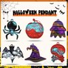 30 Pcs Halloween Pop It Keychain Halloween Simple Silicone Stress Relief Fidget Pop It Hand Toys Push Bubble Wrap Pop Toys Anxiety Stress Reliever for Kids Adults
