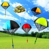 Yihurlm 6Pcs Parachute Toy,Parachute Toys for Kids,Outdoor Children's Flying Toys,Tangle Free Throwing Toy Parachute Gifts for 3 4 5 6 7 8 9 10 Year Old Boys Girls,No Assembly Required