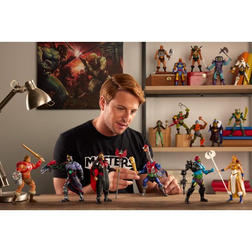 Masters of the Universe Masterverse Action Figure & Accessories, King Keldor Motu Collectible with Articulation & Swappable Parts, 7-inch