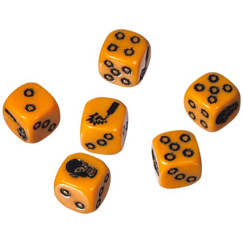 CMON Zombicide: Yellow Dice Pack Board Game