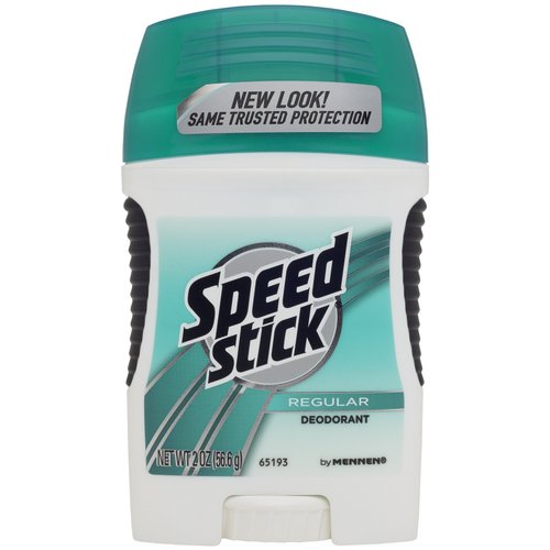 Speed Stick Deodorant, Regular Scent for Men, 2 oz (56.6 g)