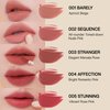MUZIGAE MANSION Objet Lip Stain (Unique Paint Tube Design) – Velvet Matte Tint, Long-Lasting Waterproof Lipstick, Hydrating Korean Makeup, Red & Rose Gloss, K-Beauty Tinted Lipstain (03 STRANGER)