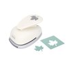 Bira Craft 2 inch Maple Leaf Lever Action Craft Punch, Autumn Punch, Halloween Punch, for Paper Crafting Scrapbooking