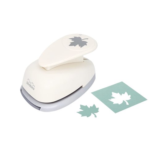 Bira Craft 2 inch Maple Leaf Lever Action Craft Punch, Autumn Punch, Halloween Punch, for Paper Crafting Scrapbooking