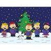 RoseArt - Peanuts - Christmas Caroling - 100 Piece Jigsaw Puzzle for Kids and Adults