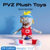 Dyharnsty 3Pcs Plants vs Zombies Plush Toys Zombie Sport Jester Gargantuar Zombie,Soft Figure Doll Plants vs Zombies Toys PVZ Plush 1 2 Set
