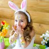 34 Metallic Glitter Styles Easter Temporary Tattoos for Kids, Easter Eggs Decorations Party Supplies Favors, Easter Tattoos Stickers for Boys and Girls (2 Sheets)