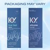 K-Y True Feel Silicone Lube 4.5 fl oz, Deluxe Personal Lubricant for Couples, Men, Women, Vaginal Moisturizer, Hormone & Paraben Free, Latex Condom Compatible