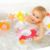 TOYANDONA EVA Bathing Toy Shower Toys for Toddlers 1-3 2pcs Mirror Bath Toys, Baby Mirror Toys Frog Crab Bath Toys for Toddlers Baby Kids Bathtub Toys Bathtime Toys Baby Water Toys