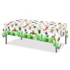 CC HOME 1 Pack Insects Party Plastic Tablecloth 54 x 87 Inch Long Rectangular Table Cover for Buffet, Birthday Party Holiday Dinner, Picnic or Tablecloth for Kitchen Event Use
