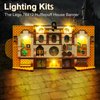 DALDED LED Lighting Kit for Lego Harry Potter Hufflepuff House Banner 76412, LED Light Compatible with Lego 76412 Building Block Models (Not Include Lego Set)