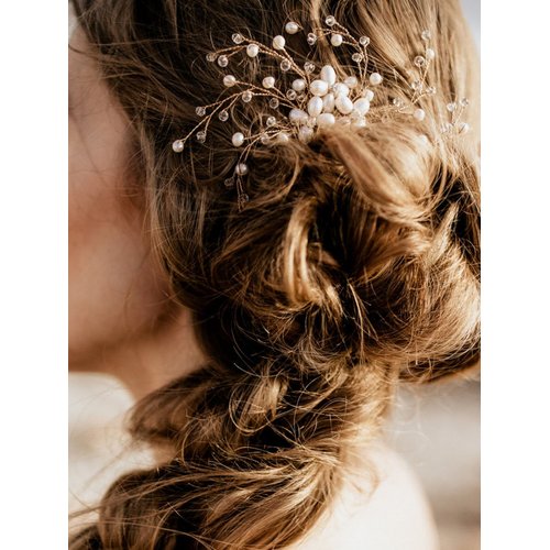 FXmimior Vintage Bridal Women Vintage Wedding Party Hair Comb Crystal Vine Hair Accessories for Women